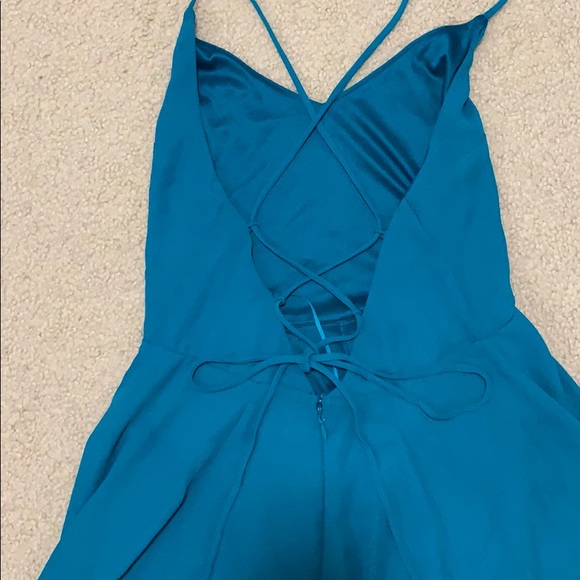 Express Lace Up Rompers - Picture 2 of 4